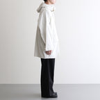 HOODED BLOUSON #FOG WHITE [YK23SS0459B]