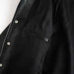 SHRINK BOMBER JACKET #BLACK SHRINK [26440701]