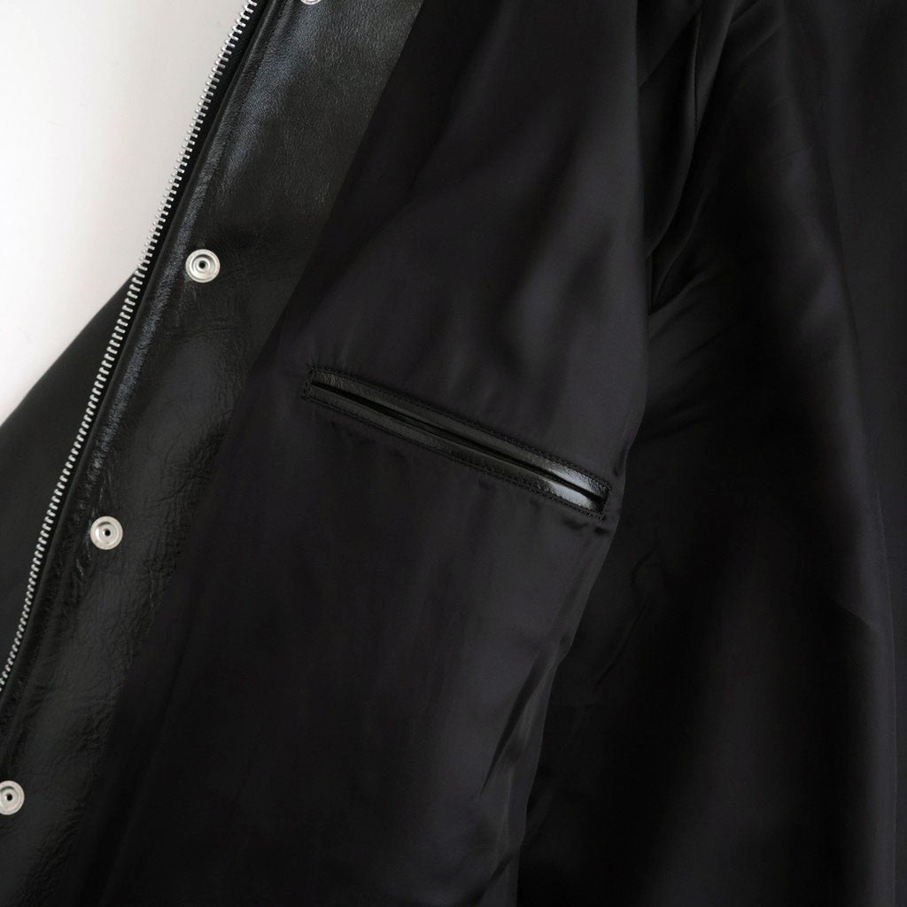 SHRINK BOMBER JACKET #BLACK SHRINK [26440701]