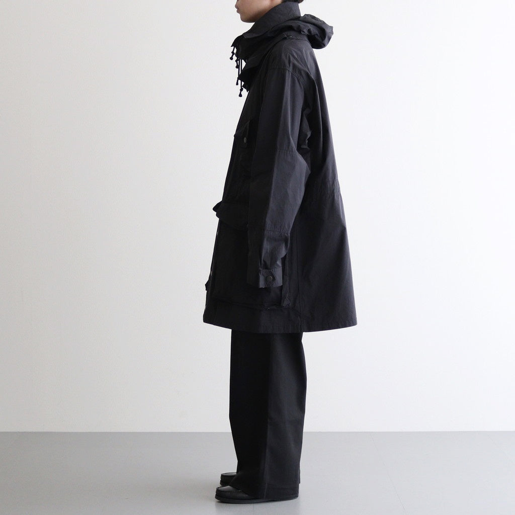 CANADIAN MILITARY PARKA #BLACK [YK23FW0530C]