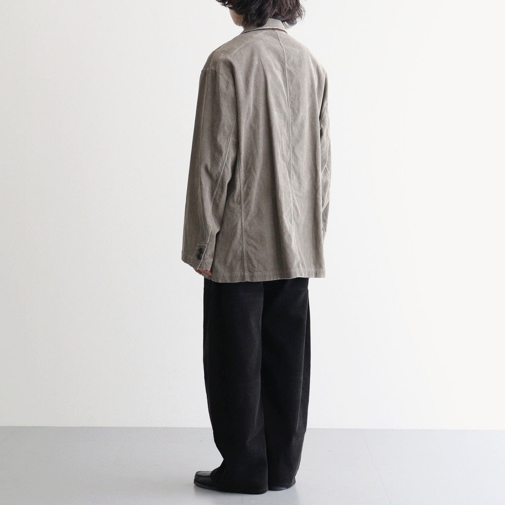 VINTAGE CORDUROY ROUND PANTS #BLACK [ST.1573]