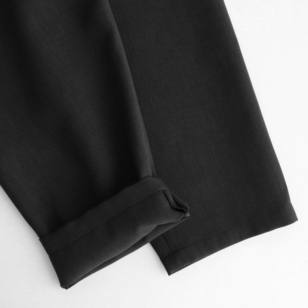 NOHPT - ポリエステル・ドライダブルウェザー テーパードパンツ #91 Dark Grey mix [SN_NC0603PF]