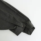 SIDOGRAS Cotton Herringbone Flannel Sleeping Shirt #GRAY [GM254-50044]