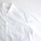 Broad L/S Oversized Regular Collar Shirt #WHITE [GM234-50001B]
