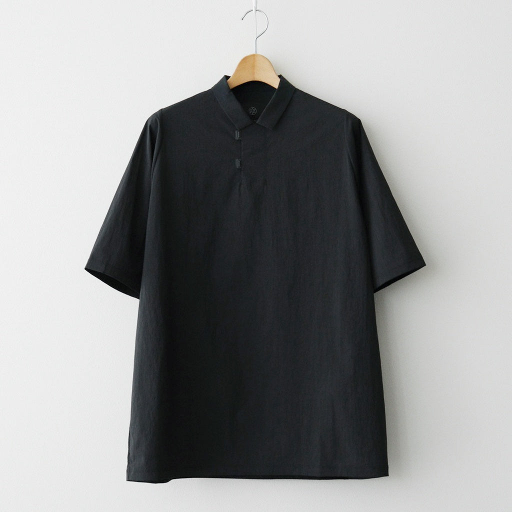 CAPSULESNAP POLO SHIRT DR #BLACK [TT-CS-PO-DR]