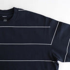PIN BORDER L/S TEE #NAVY×WHITE [FSC263-70089]