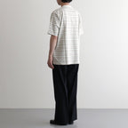 GRADIENT STRIPE JERSEY TEE #FADE MINT STRIPE [A26ST02GJ]