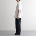 SUVIN 60/2 OVERSIZED T-SHIRT #WARM WHITE [KKAGLM0015]