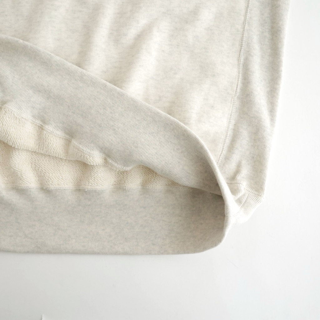 Half-Snap Sweatshirt #Heather Gray [OFH011PO61]