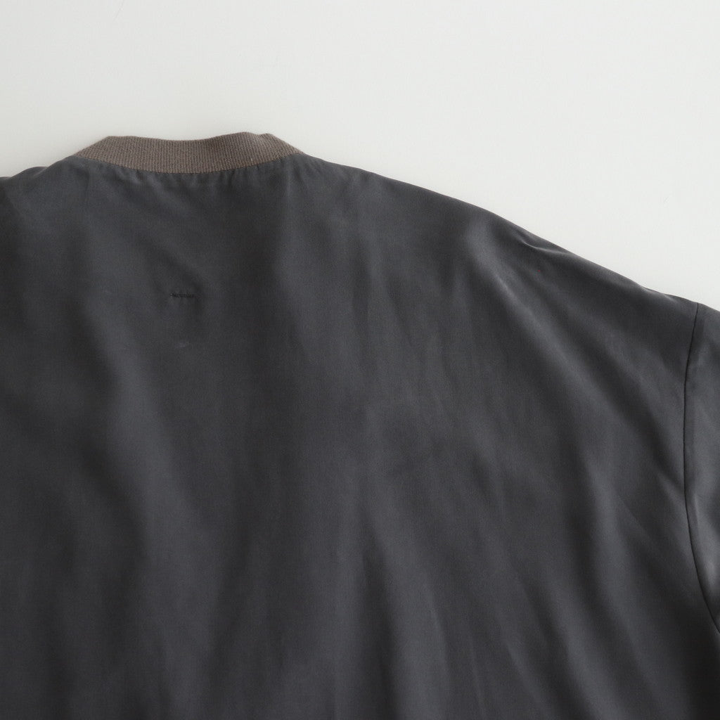 ライトシャツカーディガン-P #SUMI [D224-T782-P]