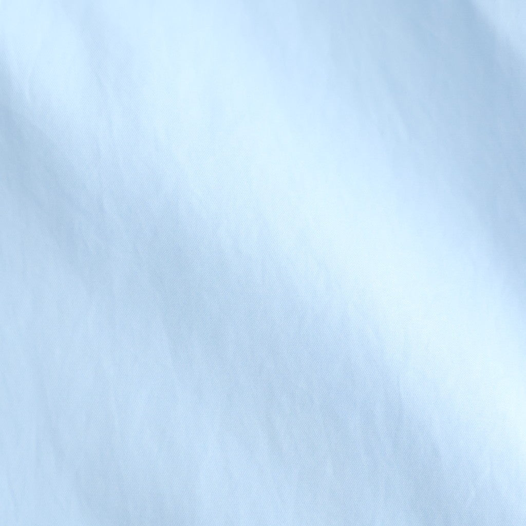 WASHED FINX TWILL BIG HALF SLEEVED SHIRT #LIGHT BLUE [A26SS03TN]