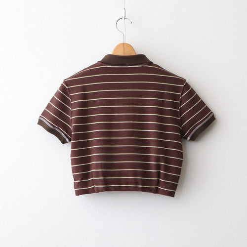 Border Polo Tops #CHO [12610606]