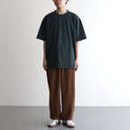 SUVIN 60/2 OVERSIZED T-SHIRT #GREEN [KKAGGM0015]