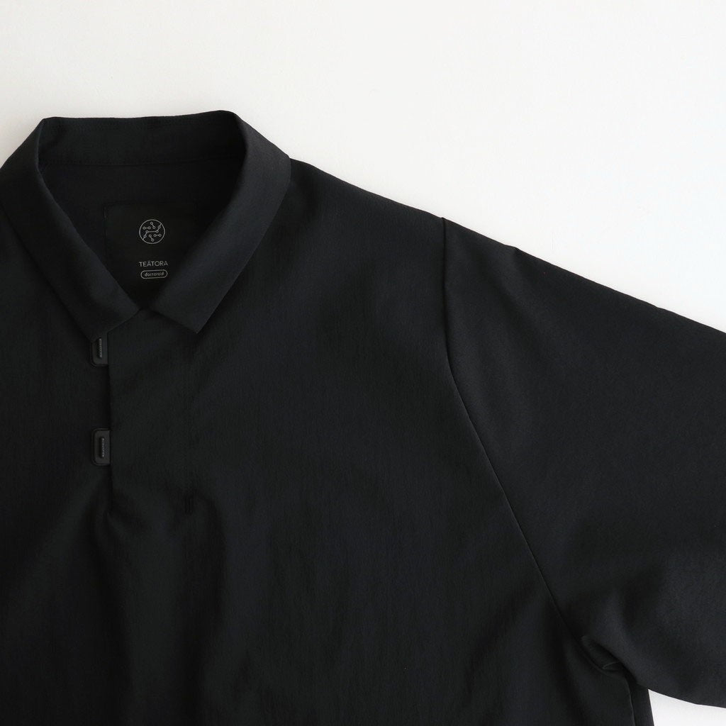 CAPSULESNAP POLO SHIRT DR #BLACK [TT-CSNAP-POLO-DR] – ciacura