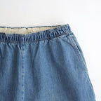 CORPORATE DENIM EASY PANTS #LIGHT WASH [FSC261-40209FB]