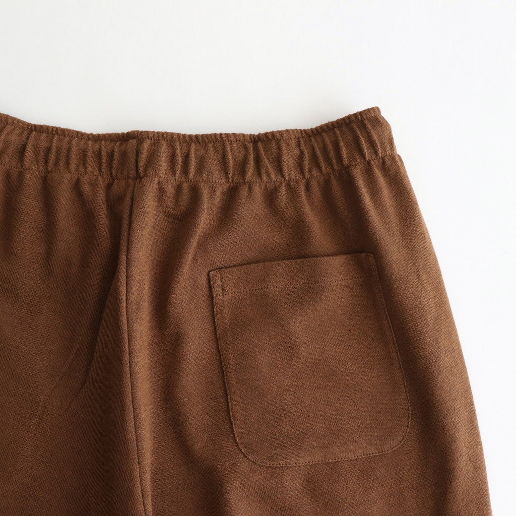Hemp Knit Pants #Brown [2501-019]