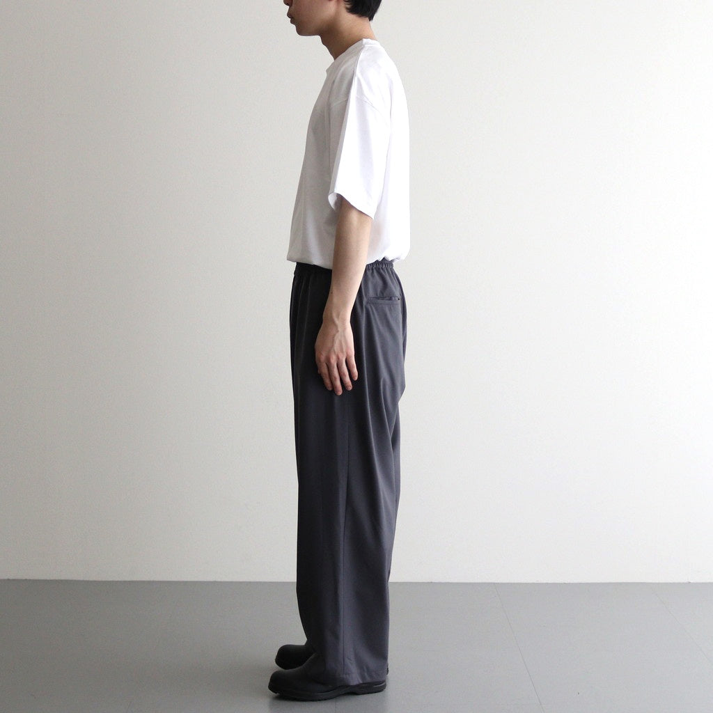 Extra Fine Wool Easy Wide Pants #GRAY [GM251-40093B]