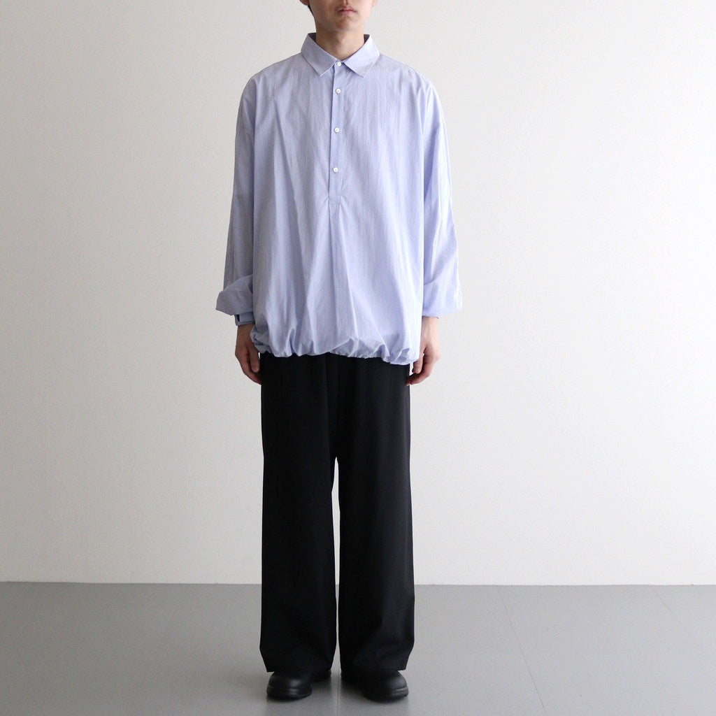 Extra Fine Wool Easy Wide Pants #BLACK [GM251-40093B]