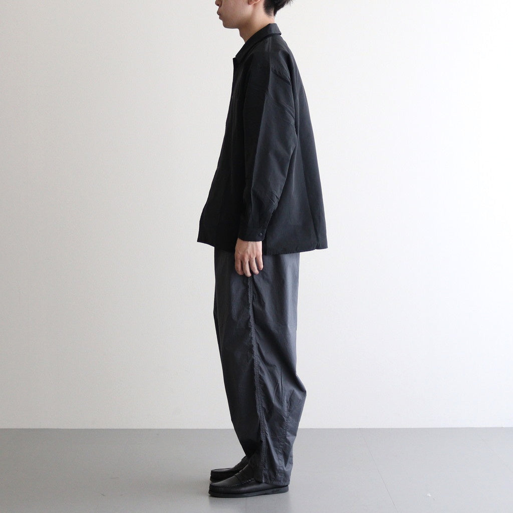 Garment Dyed Typewriter Parachute Pants #C.GRAY [GM243-40090]
