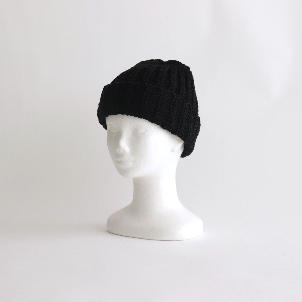 COTTON BIG KNIT #BLACK [NO.27209] – ciacura