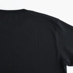 LUSTER PLAITING TEE #BLACK [A00P02GT]
