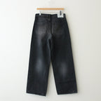 LOOSE DENIM JEANS #BLACK [ST.1234]