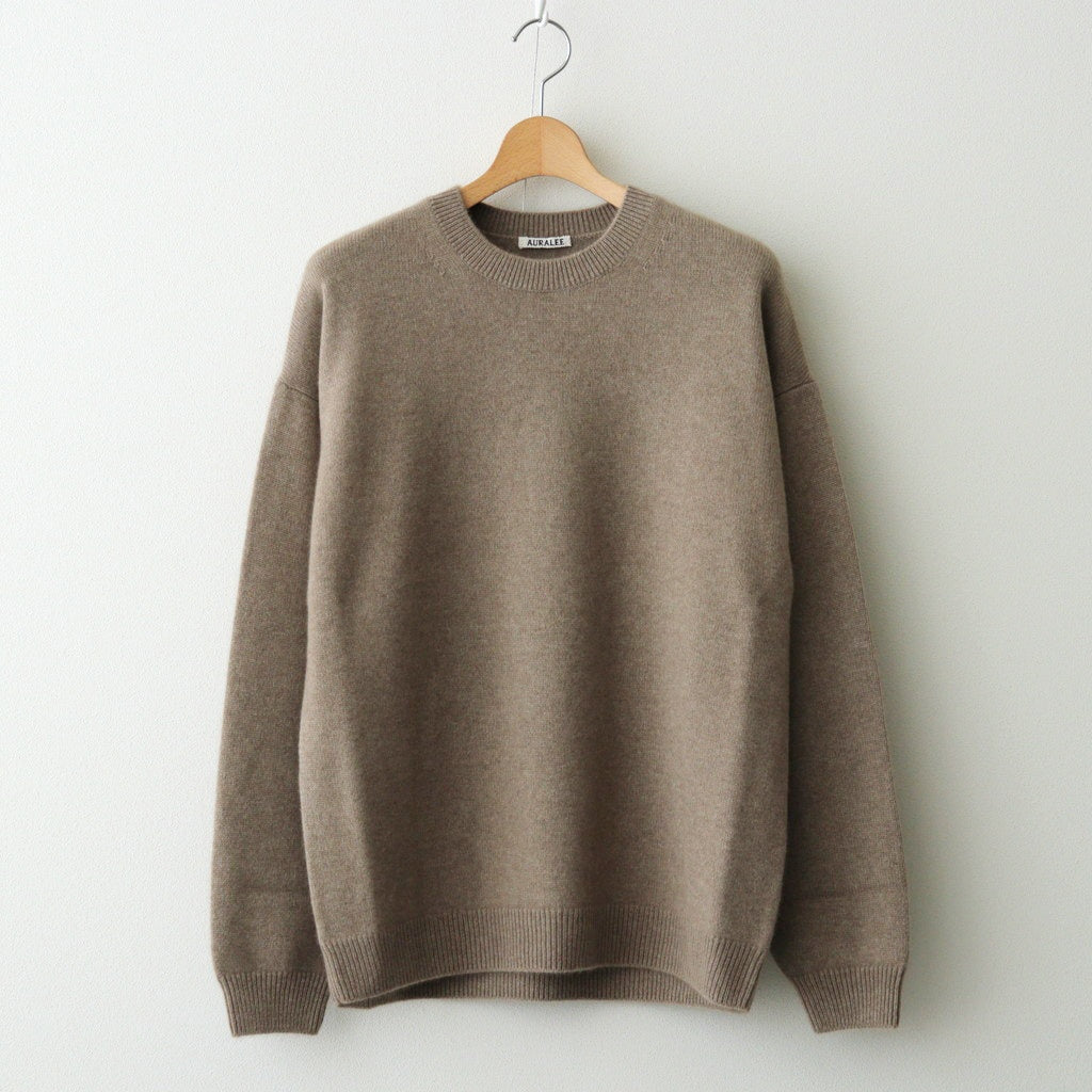 BABY CASHMERE KNIT P/O #NATURAL BROWN [A25AP02BC]