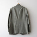 BLUEFACED WOOL JACKET #KHAKI GRAY STRIPE [A26SJ01BA]