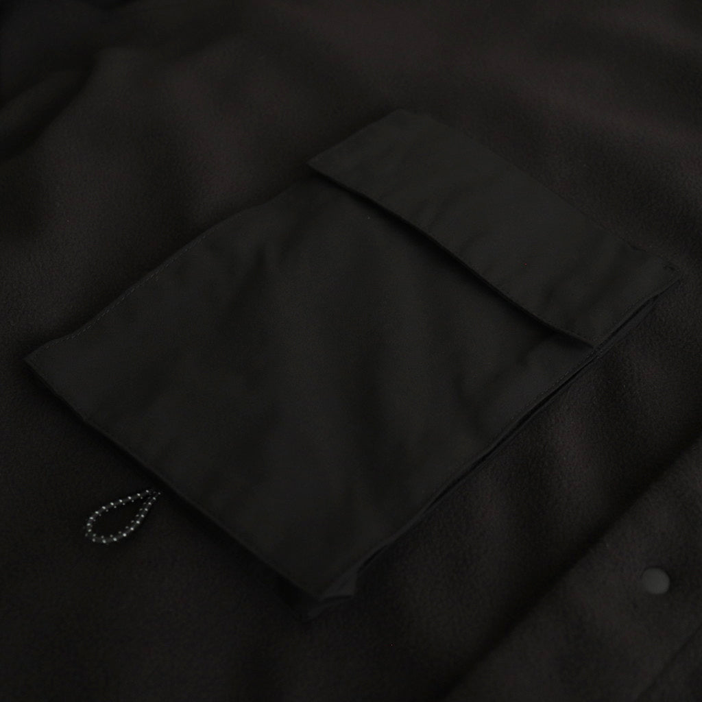 SYNTHETIC FLEECE SHIRT #BLACK [FSC243-30094]