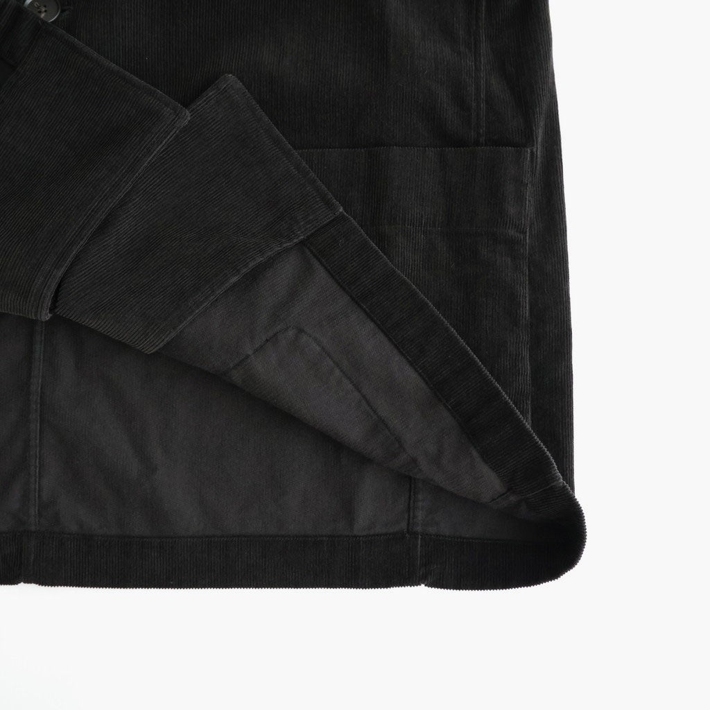 VINTAGE CORDUROY SINGLE BREASTED JACKET #BLACK [ST.1580]