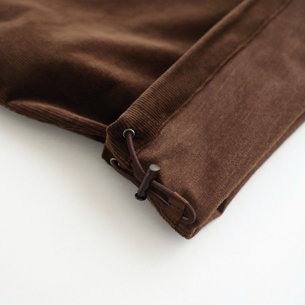 AIR CORDUROY WIDE TROUSERS #BROWN [FSC263-40087]