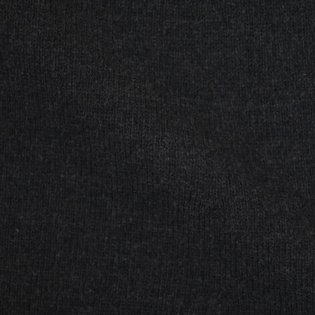 SUPER FINE WOOL KNIT SKIRT #TOP BLACK [A26AS06TJ]