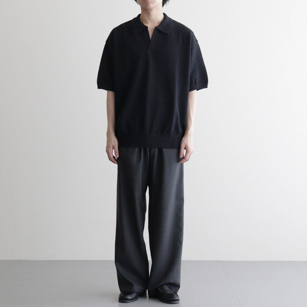 Co/Ra Moss Stitch Skipper #BLACK [2601-002] - ciacura 三重県四日市