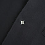 Viscose Viyella L/S Sleeping Shirt #BLACK [GM261-50456]