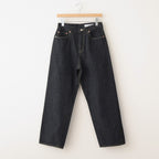 DENIM PANTS - WIDE STRAIGHT #black [11-13B]