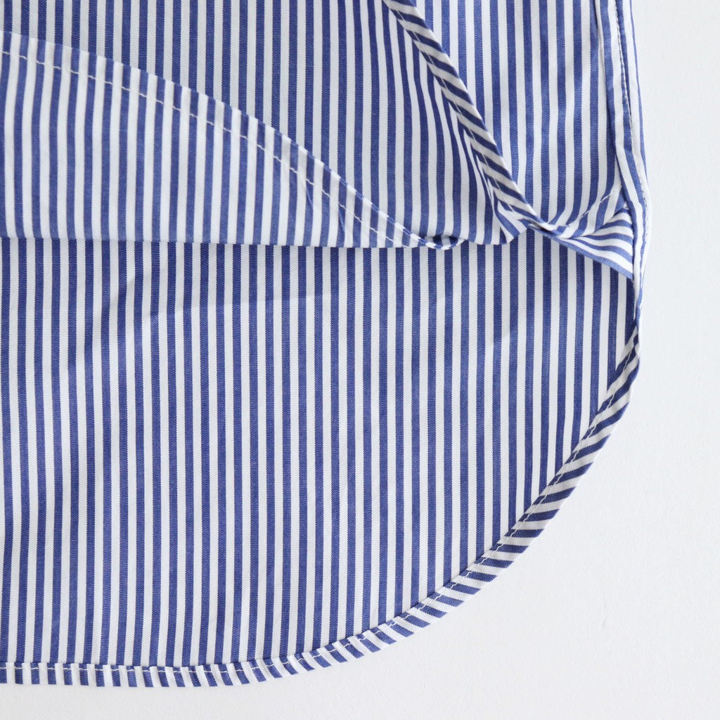 CORPORATE UNIFORM L/S SHIRT #BLUE STRIPE [FSC253-50105B]