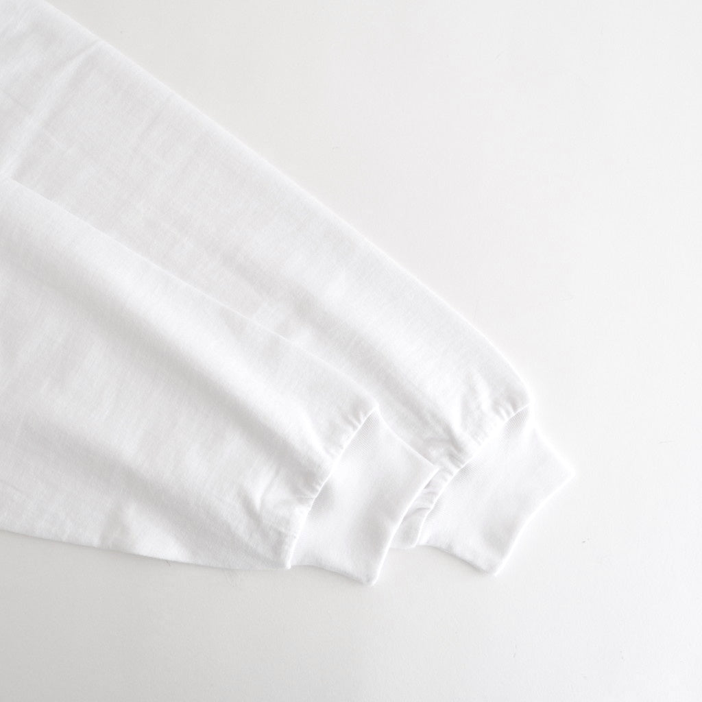 L/S Oversized Tee #WHITE [GU253-70113B]