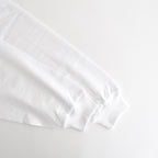 L/S Oversized Tee #WHITE [GU253-70113B]