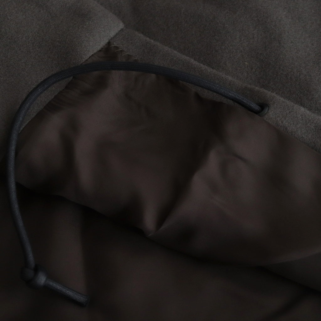 メルトンダッフルロングCT #GRAY [D224-C545]