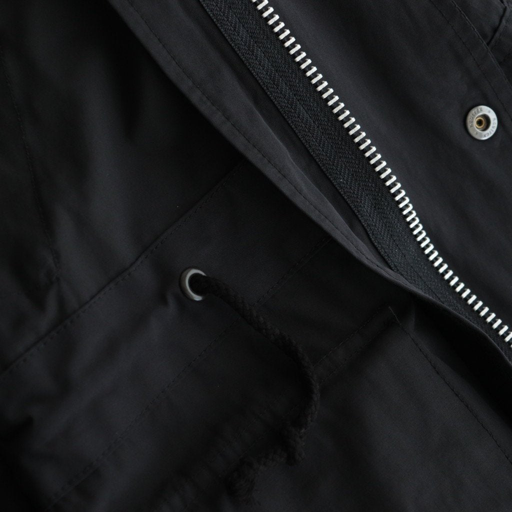 CANADIAN MILITARY PARKA #BLACK [YK23FW0530C]