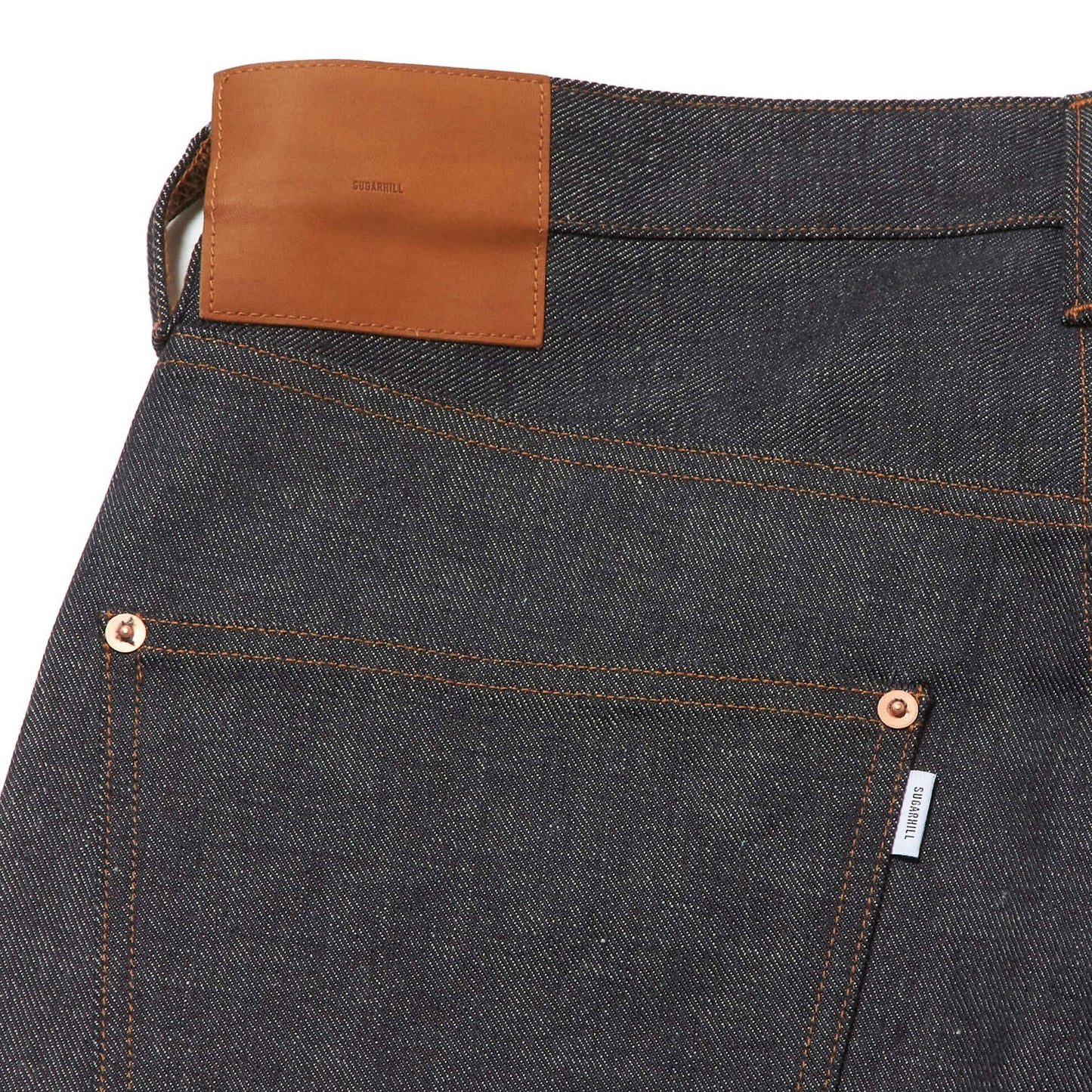 MODERN DENIM FLARED TROUSERS (23aw) #INDIGO [MODEN004]