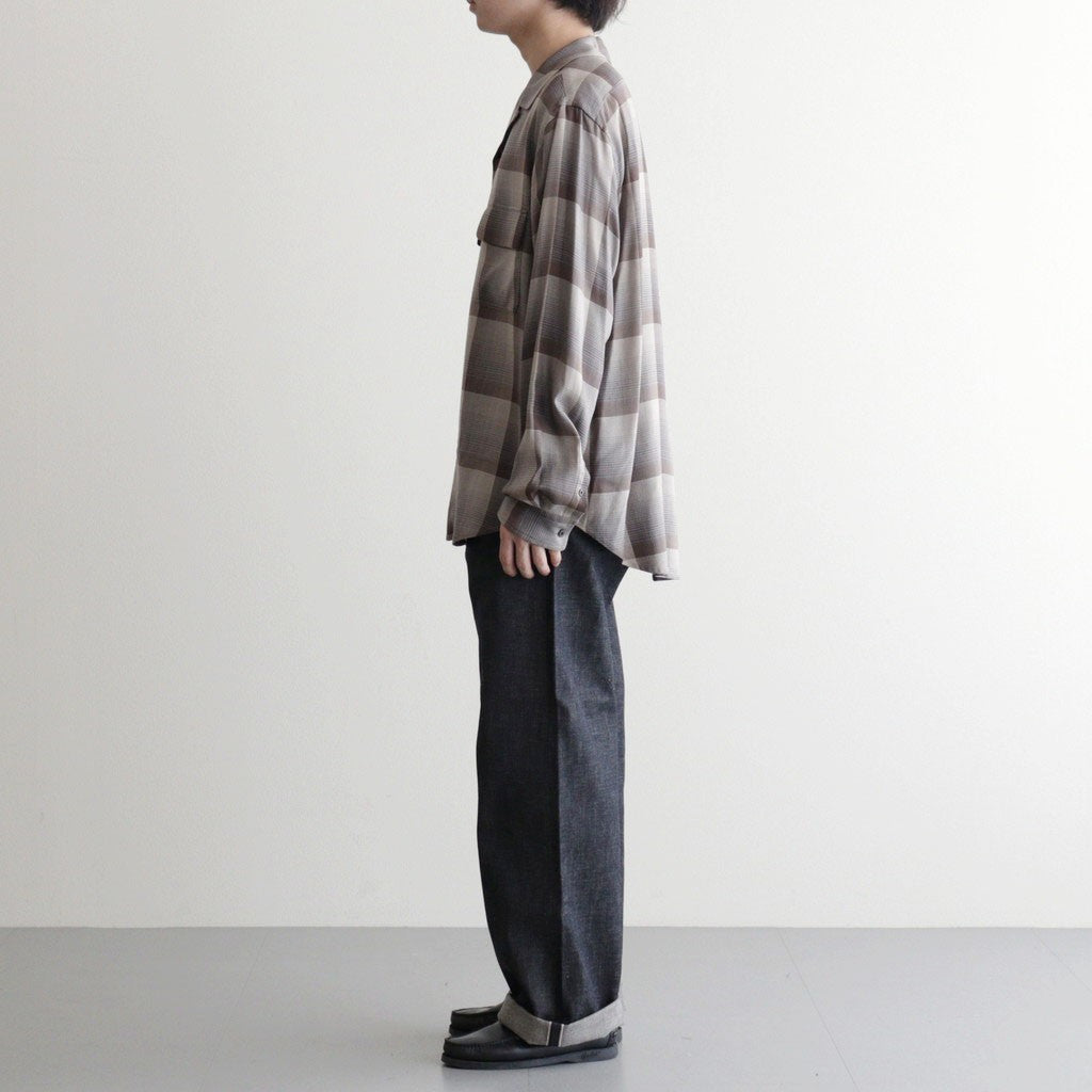 MODERN DENIM REGULAR CUT #RIGID INDIGO [MODERN006]