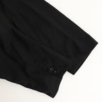 Boiled Wool Oversized Jacket #BLACK [GM251-20266]