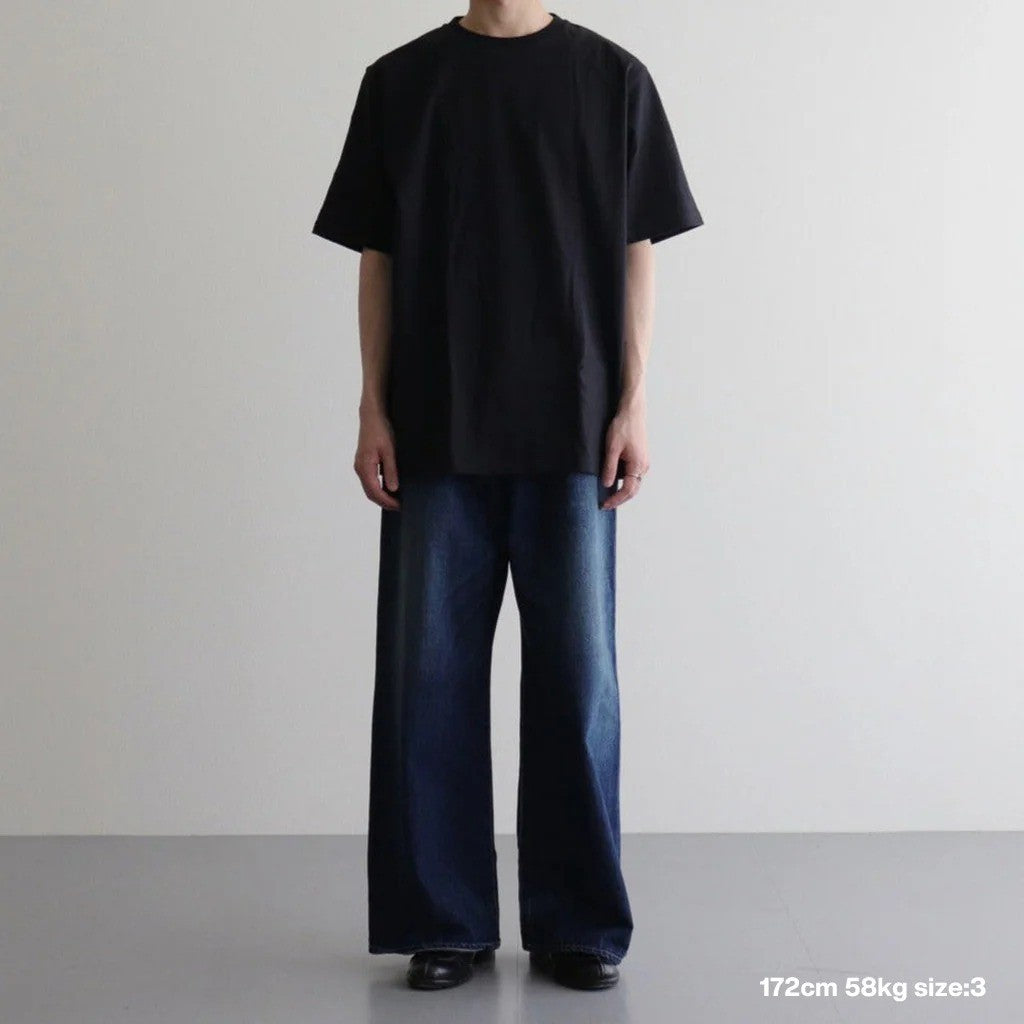 2-Pack Crew Neck Tee #BLACK [GU262-70013B]