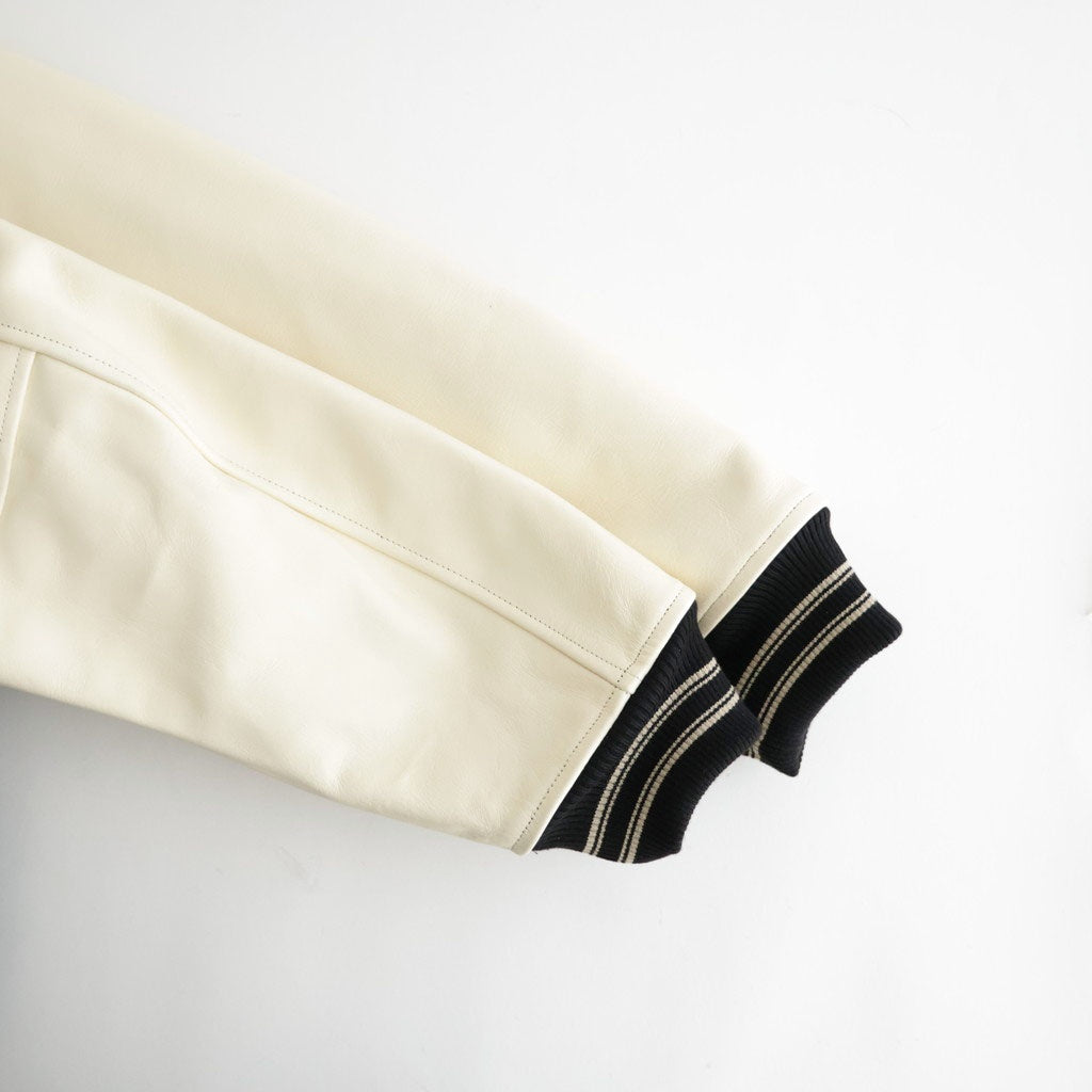 WOOL VARSITY JACKET #BLACK [26330201]
