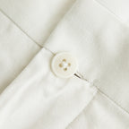 CHINO CLOTH PANTS TWO TUCK STRAIGHT #white [15606]