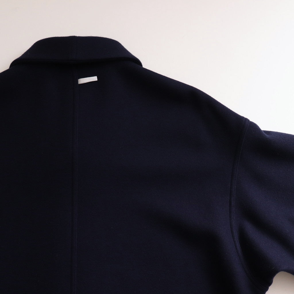 STAND COLLAR COAT #navy [54553]