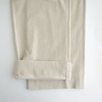 Cotton & Rayon Corduroy Pants #Off-White [OFH011PT11]