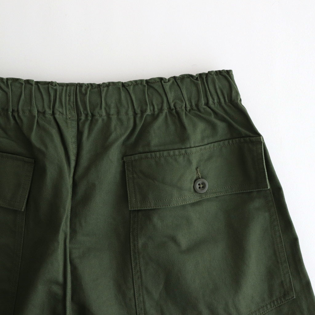 UTILITY BAKER PANTS #OLIVE [FSC251-40139]