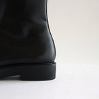 FRONT-ZIP BOOTS #BLACK [BSS2234005]